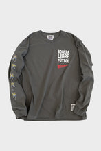 画像をギャラリービューアに読み込む, LB-T004/ビックシルエットロングスリーブTシャツ (スチーム、グラファイト)/LIBRE