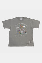 画像をギャラリービューアに読み込む, LB-T008/ビックシルエットTシャツ (スチーム、グラファイト、シルバー、ナチュラル)/LIBRE