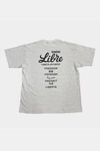 画像をギャラリービューアに読み込む, LB-T008/ビックシルエットTシャツ (スチーム、グラファイト、シルバー、ナチュラル)/LIBRE