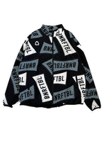 画像をギャラリービューアに読み込む, BNR-TJ079/ウインドブレーカージャケット(BLACK,WHITE)/bonera