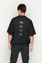 画像をギャラリービューアに読み込む, BNR-T200/リラックスフィットTシャツ 6.5oz (BLK, WHT,GRY)/bonera