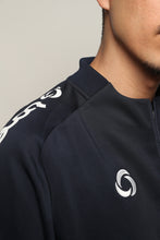 画像をギャラリービューアに読み込む, BNR-TJ088T/ハーフジップジャージジャケット(BLACK,NAVY)/bonera