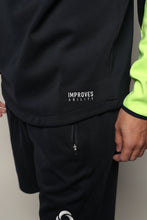 画像をギャラリービューアに読み込む, BNR-TJ088T/ハーフジップジャージジャケット(BLACK,NAVY)/bonera