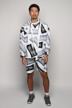 画像をギャラリービューアに読み込む, BNR-TJ079/ウインドブレーカージャケット(BLACK,WHITE)/bonera