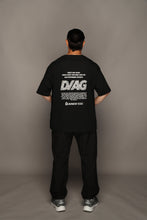 画像をギャラリービューアに読み込む, DG-T021/ ワイドシルエットTシャツ(WHITE,BLACK)/DIAG