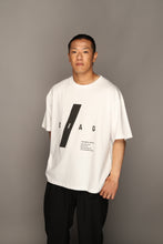画像をギャラリービューアに読み込む, DG-T023/ ワイドシルエットTシャツ(WHITE,BLACK)/DIAG