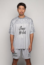 画像をギャラリービューアに読み込む, BNR-PS096T/ワイドシルエットプラクティスシャツ(BLACK,GRAY)/bonera