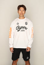 画像をギャラリービューアに読み込む, BNR-T205/ドライロングスリーブTシャツ(BLK、WHT、NAVY)/bonera