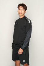 画像をギャラリービューアに読み込む, BNR-TJ096T/昇華ハーフジップジャケット(BLACK,NAVY)/bonera