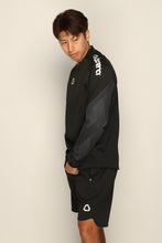 画像をギャラリービューアに読み込む, BNR-TJ096T/昇華ハーフジップジャケット(BLACK,NAVY)/bonera