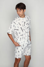 画像をギャラリービューアに読み込む, BNR-PS107T/昇華ワイドシルエットプラクティスシャツ(BLACK,WHITE)/bonera