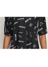 画像をギャラリービューアに読み込む, BNR-PS107T/昇華ワイドシルエットプラクティスシャツ(BLACK,WHITE)/bonera
