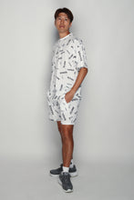 画像をギャラリービューアに読み込む, BNR-PS107P/昇華プラクティスハーフパンツ (BLACK,WHITE)/bonera