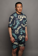 画像をギャラリービューアに読み込む, BNR-PS100T/マルチロゴビックシルエットプラクティスシャツ(BLACK,NAVY,WHITE)/bonera