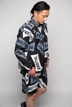 画像をギャラリービューアに読み込む, BNR-TJ079/ウインドブレーカージャケット(BLACK,WHITE)/bonera