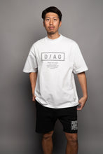 画像をギャラリービューアに読み込む, DG-T012/ビックシルエットTシャツ(WHITE,BLACK)/DIAG