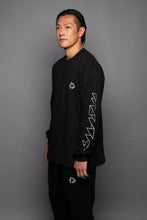 画像をギャラリービューアに読み込む, DG-T013/ワイドシルエットロングスリーブTシャツ(ブラック、ホワイト)/DIAG