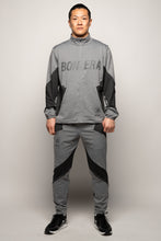 画像をギャラリービューアに読み込む, BNR-TJ075T/霜降りスウェットジャケット(GRAY,BLACK)/bonera