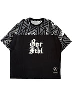 画像をギャラリービューアに読み込む, BNR-PS096T/ワイドシルエットプラクティスシャツ(BLACK,GRAY)/bonera