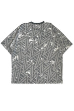 画像をギャラリービューアに読み込む, BNR-PS096T/ワイドシルエットプラクティスシャツ(BLACK,GRAY)/bonera