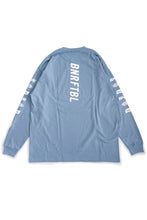 画像をギャラリービューアに読み込む, BNR-T201/スーパーヘビーウェイトロングスリーブTシャツ(BLK、WHT、SAX)/bonera