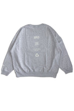 画像をギャラリービューアに読み込む, BNR-SW066/スウェットクルーネック( BLACK, GRY,NAVY)/bonera