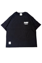 画像をギャラリービューアに読み込む, DG-T021/ ワイドシルエットTシャツ(WHITE,BLACK)/DIAG