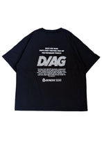 画像をギャラリービューアに読み込む, DG-T021/ ワイドシルエットTシャツ(WHITE,BLACK)/DIAG