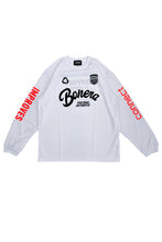 画像をギャラリービューアに読み込む, BNR-T205/ドライロングスリーブTシャツ(BLK、WHT、NAVY)/bonera