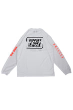 画像をギャラリービューアに読み込む, BNR-T205/ドライロングスリーブTシャツ(BLK、WHT、NAVY)/bonera