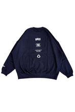画像をギャラリービューアに読み込む, BNR-SW066/スウェットクルーネック( BLACK, GRY,NAVY)/bonera