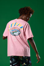 画像をギャラリービューアに読み込む, LB-T010/ビックシルエットTシャツ (ピンク、スチーム、シルバー、グラファイト)/LIBRE