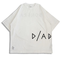 画像をギャラリービューアに読み込む, DG-T020/ ワイドシルエットTシャツ(WHITE,BLACK)/DIAG