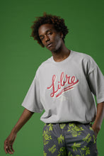 画像をギャラリービューアに読み込む, LB-T006/ビックシルエットTシャツ (グラファイト、スチーム、ナチュラル、シルバー)/LIBRE