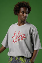 画像をギャラリービューアに読み込む, LB-T006/ビックシルエットTシャツ (グラファイト、スチーム、ナチュラル、シルバー)/LIBRE