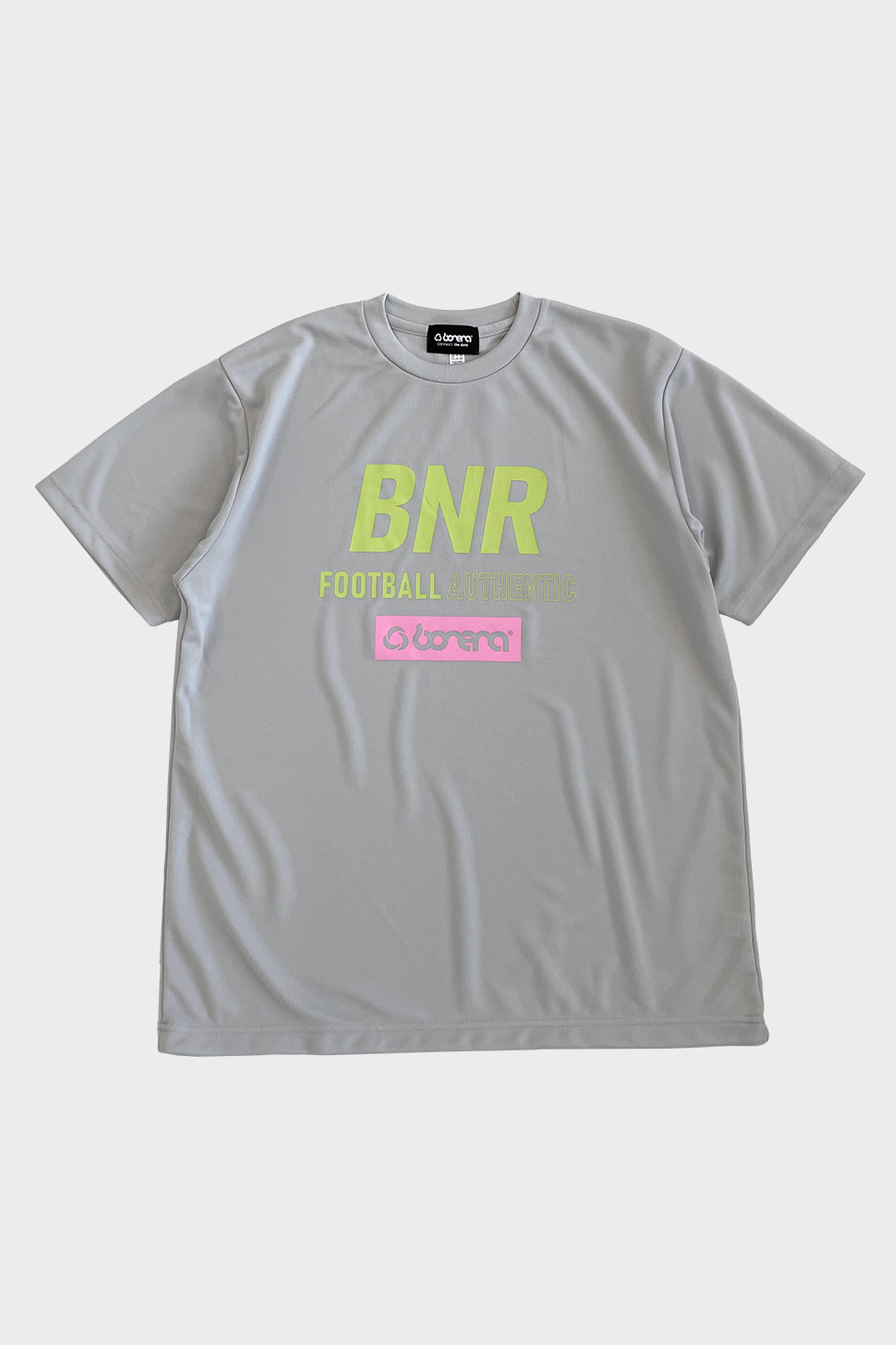 BNR-T179／吸汗速乾ドライTシャツ (BLK, WHT, BLU, GRY)_ボネーラ