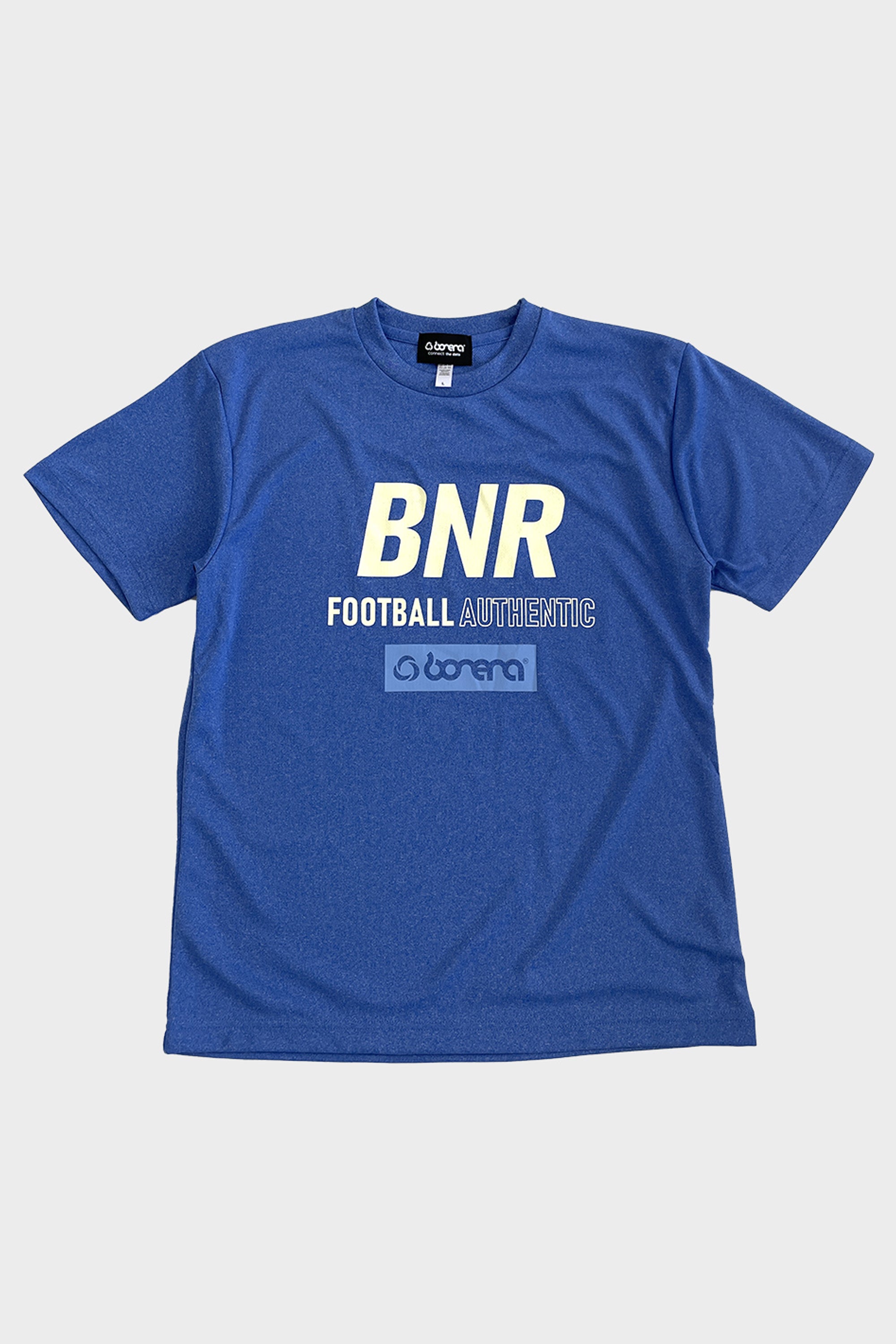 BNR-T179／吸汗速乾ドライTシャツ (BLK, WHT, BLU, GRY)_ボネーラ