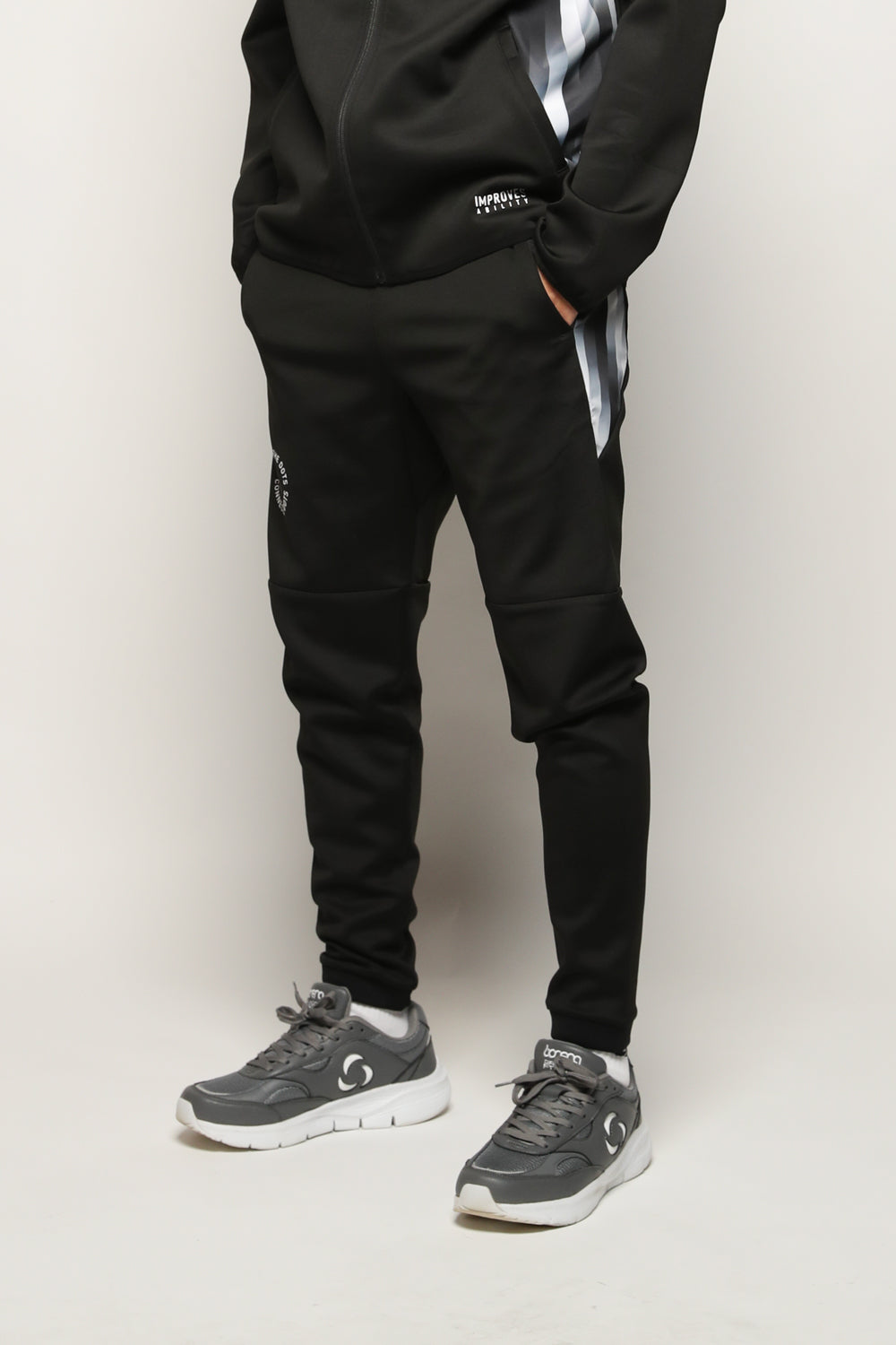 BNR-SW064P／昇華スウェットパンツ（BLACK, NAVY）／bonera