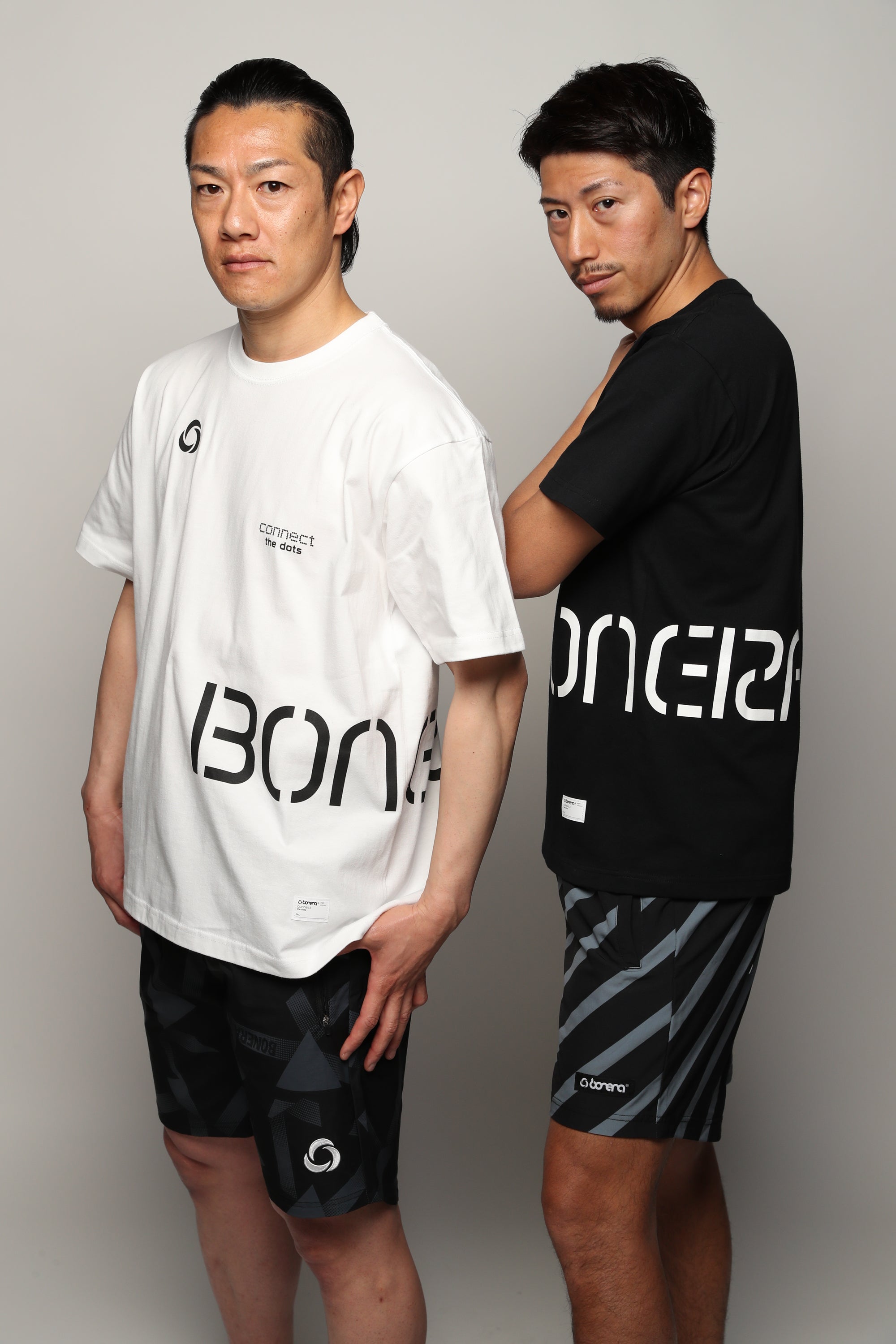 BNR-T186／ボネーラ(bonera)ロゴT（WHITE、BLACK）