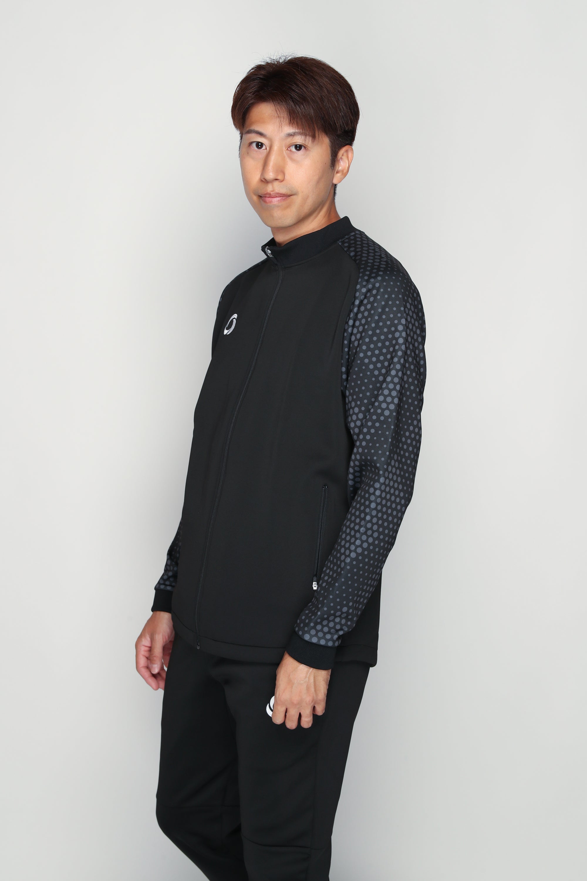 BNR-TJ092T／昇華ジャージジャケット（BLACK,NAVY）／bonera