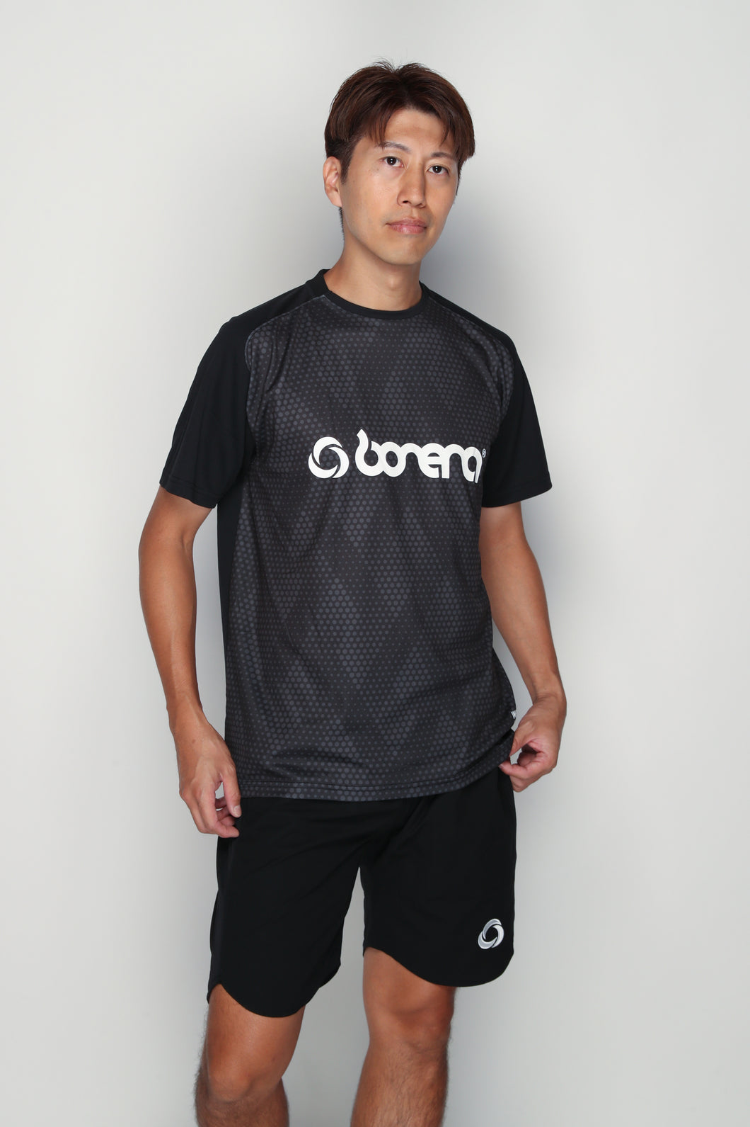 BNR-PS105T／昇華プラクティスシャツ（BLACK,NAVY）／bonera