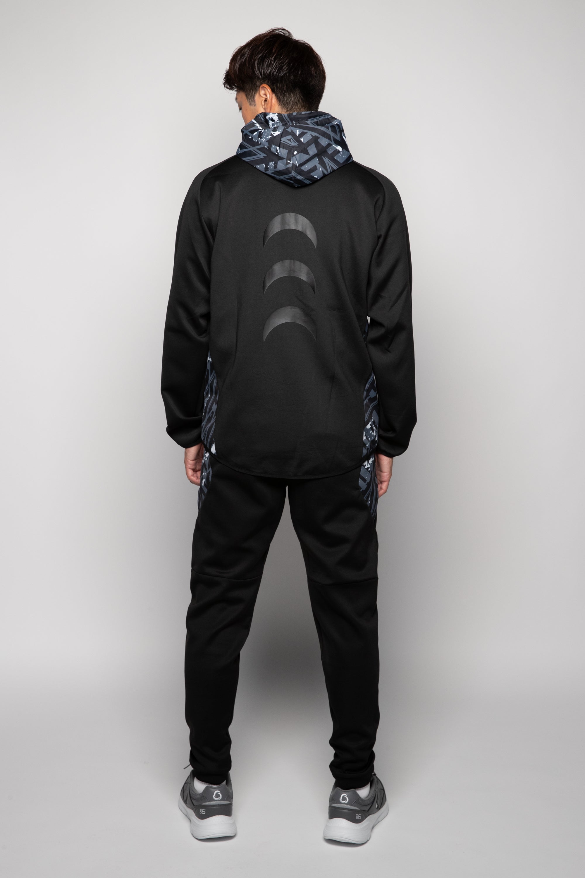 BNR-SW060T／昇華スウェットパーカー（BLACK, NAVY）／bonera