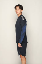 画像をギャラリービューアに読み込む, BNR-TJ096T／昇華ハーフジップジャケット（BLACK,NAVY）／bonera
