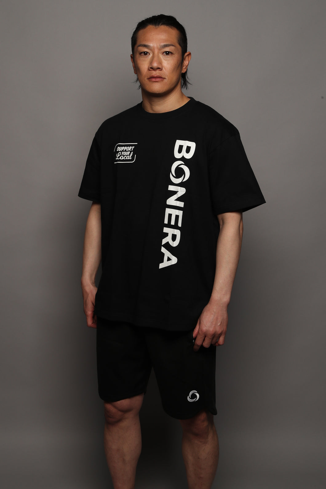 BNR-T195／Tシャツ (BLK, WHT,BLUE)／bonera