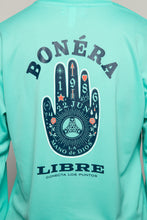 画像をギャラリービューアに読み込む, UVカット吸汗速乾長袖Tシャツ／LB-T014／ボネーラリブレ(bonera Libre)ドライロングスリーブTシャツ（MINT GREEN, HOT PINK）
