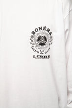 画像をギャラリービューアに読み込む, LB-T013／ボネーラリブレ(bonera Libre)ビックシルエットロングスリーブTシャツ（WHITE, BLACK）
