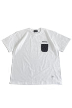 画像をギャラリービューアに読み込む, BNR-T183／ボネーラ(bonera)ポケットTシャツ（WHITE、NAVY）
