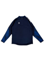 画像をギャラリービューアに読み込む, BNR-TJ096T／昇華ハーフジップジャケット（BLACK,NAVY）／bonera
