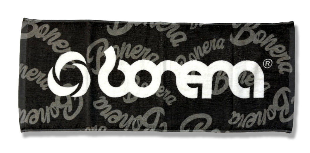 BNR-G266／フェイスタオル(BLACK,GRAY)／bonera